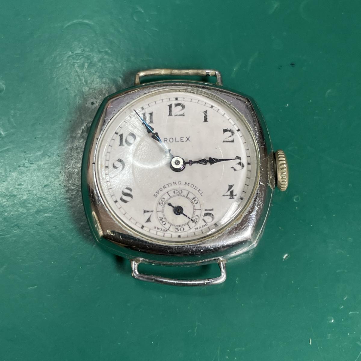 Rolex before restoration